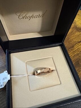Chopard Rose Gold Ice Cube Ring